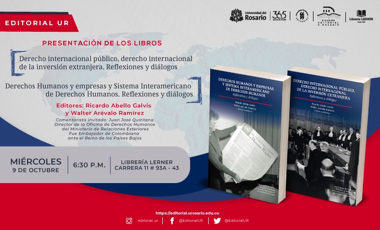 Dos nuevos libros coeditados por Ricardo Abello Galvis